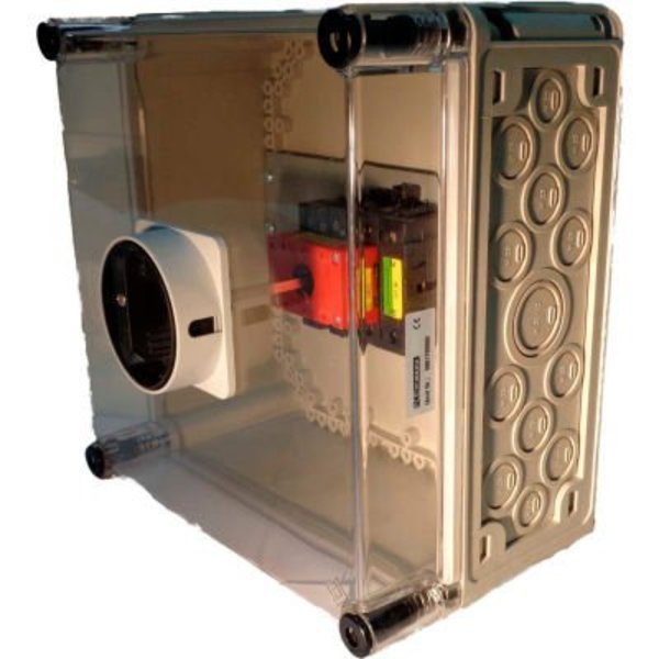 Springer Controls / MERZ ML3-125-AB3E, 125A, 3-Pole, Enclosed Disconnect Switch, Black/Grey, Springer Controls Co, Mfr#: ML3-125-AB3E